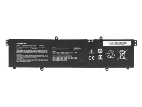 Bateria Movano do Asus ExpertBook B1 B1400CEAE, B1500CEAE