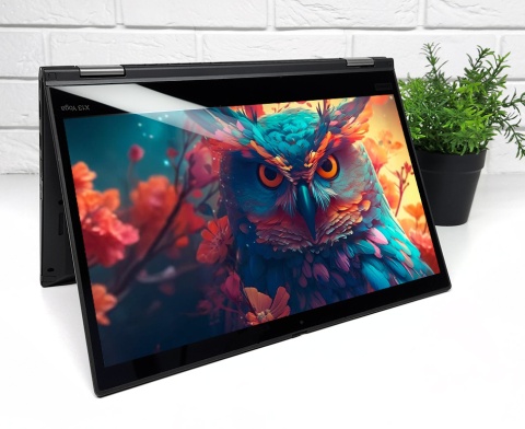 Laptop Lenovo ThinkPad X13 Yoga G1 i7 16GB RAM 512GB SSD 1920x1080 13,3" Full HD dotykowy powystawowy