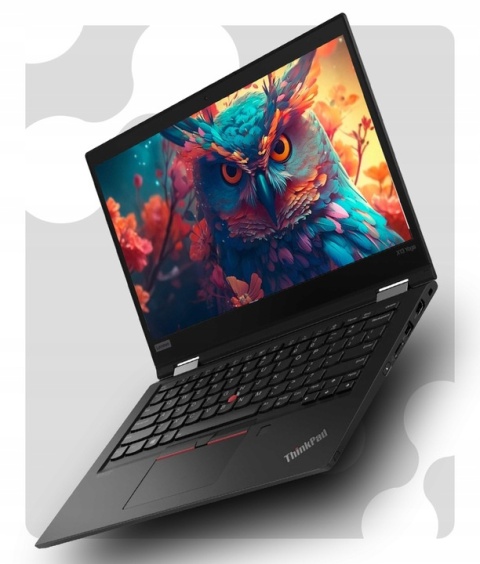 Laptop Lenovo ThinkPad X13 Yoga G1 i7 16GB RAM 2TB SSD 1920x1080 13,3" Full HD dotykowy powystawowy