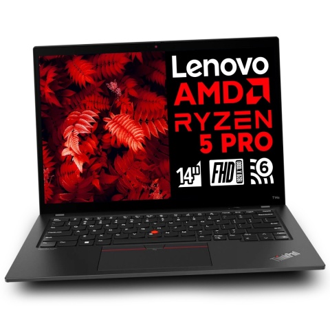 Laptop Lenovo ThinkPad T14s G1 Ryzen 5 Pro 16GB RAM 512GB SSD 14" Full HD powystawowy