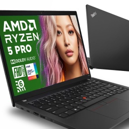 Laptop Lenovo ThinkPad T14s G2 Ryzen 5 Pro 16GB RAM 2TB SSD 14" Full HD powystawowy
