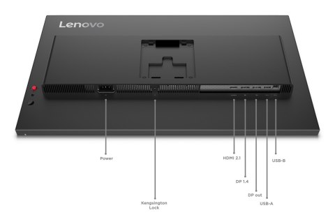 Lenovo ThinkVision P27q-40 27"QHD 120Hz 350nits AG USB HDMI DP Eclipse Black