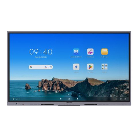 HIKVISION Monitor interaktywny HIKVISION DS-D5A75RB/A3 75" 4K (Android 14, upg. 16 EDLA)