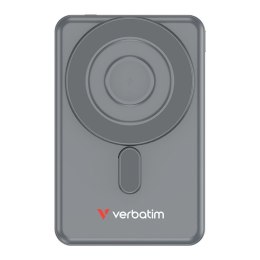 Verbatim Powerbank Verbatim Charge 'n' Go 2C Magnetic Wireless 5000mAh 3xUSB-C PD 3.0 QC 3.0 Szary