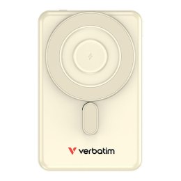 Verbatim Powerbank Verbatim Charge 'n' Go 2C Magnetic Wireless 5000mAh 3xUSB-C PD 3.0 QC 3.0 Złoty
