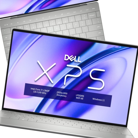 Laptop Dell XPS 9320 Plus i7 32GB RAM 512GB SSD 13.4" Full HD+ powystawowy