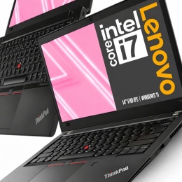 Laptop Lenovo ThinkPad T480s i7 16GB RAM 512GB SSD 14" Full HD poleasingowy