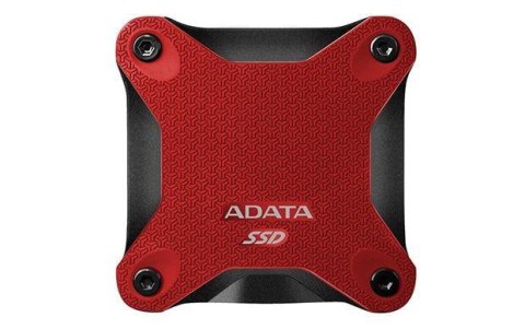 ADATA Dysk zewnętrzny ADATA SD600 512GB 2.5"' USB 3.1 Czarno-czerwony