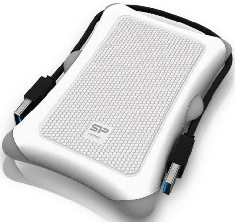 Silicon Power Dysk zewnętrzny Silicon Power ARMOR A30 2TB 2,5" 5400 USB 3.0 WHITE / PANCERNY / wstrząsoodporny Silicon Power Dysk zewnętrzny Silicon Power ARMOR A30 2TB 2,5" 5400 USB 3.0 WHITE / PANCERNY / wstrząsoodporny