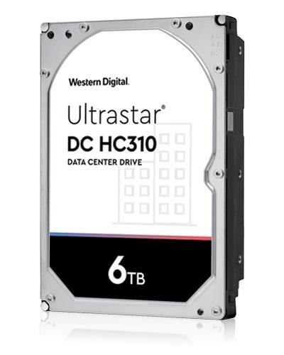 Western Digital Dysk Western Digital Ultrastar DC HC310 7K6 6TB 3,5" 7200 256MB SATA III 512e SE HUS726T6TALE6L4