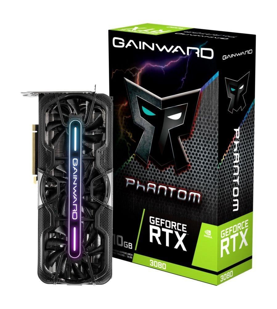 GAINWARD Karta VGA Gainward GeForce RTX 3080 Phantom 10GB GDDR6X 320bit HDMI+3xDP PCIe4.0