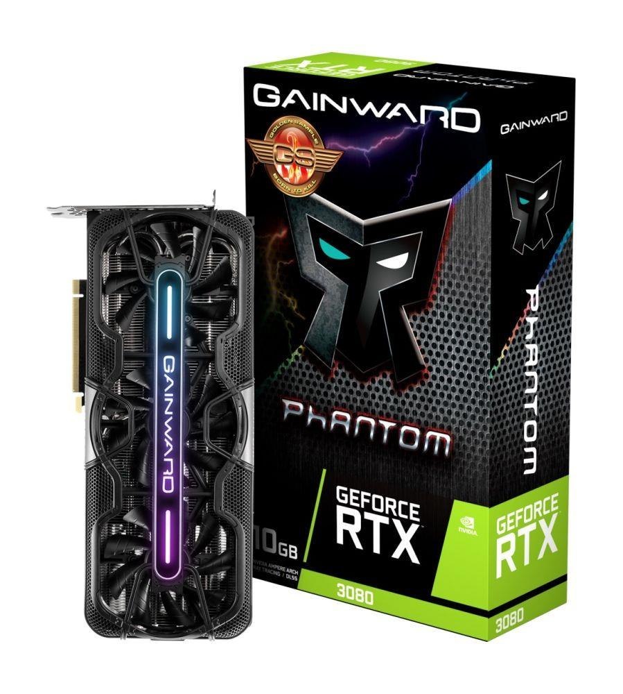 GAINWARD Karta VGA Gainward GeForce RTX 3080 Phantom "GS" 10GB GDDR6X 320bit HDMI+3xDP PCIe4.0