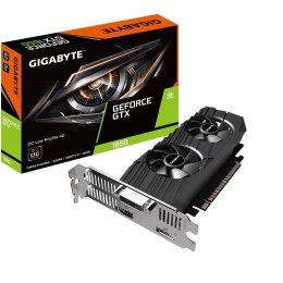 GIGABYTE Karta VGA Gigabyte GeForce GTX 1650 OC Low Profile 4G 4GB GDDR5 128bit 2xHDMI+DP PCIe3.0