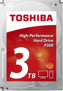 TOSHIBA Dysk Toshiba P300 HDWD130UZSVA 3,5" 3TB SATA-III 7200 64MB BULK