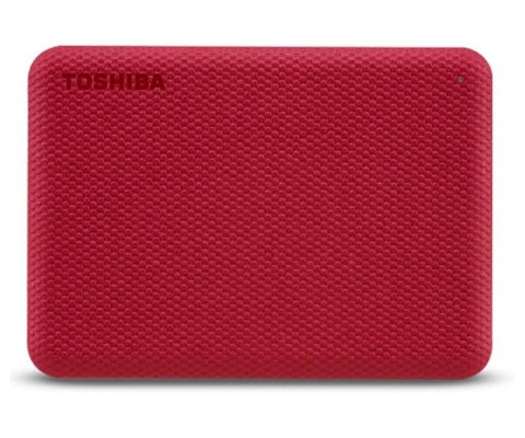 Toshiba Dysk zewnętrzny Toshiba Canvio Advance 1TB 2,5" USB 3.2 Gen 1 red Toshiba Dysk zewnętrzny Toshiba Canvio Advance 1TB 2,5" USB 3.2 Gen 1 red