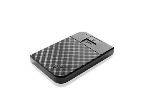 Verbatim Dysk zewnętrzny Verbatim 2TB 2.5" FingerPrint Secure USB-C 3.0 Gen1 czytnik linii papilarnych Verbatim Dysk zewnętrzny Verbatim 2TB 2.5" FingerPrint Secure USB-C 3.0 Gen1 czytnik linii papilarnych