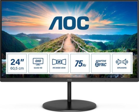 AOC Monitor AOC 23,8" Q24V4EA HDMI DP głośniki