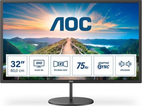 AOC Monitor AOC 31,5" Q32V4 HDMI DP głośniki