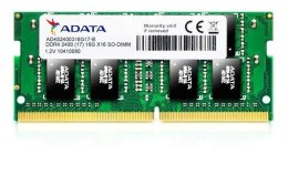 ADATA Pamięć DDR4 SODIMM ADATA Premier 8GB (1x8GB) 2400MHz CL17 1,2V BULK