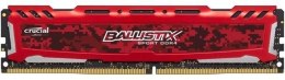 CRUCIAL Pamięć DDR4 Crucial Ballistix Sport LT 8GB 2400MHz CL16 DRx8 Red