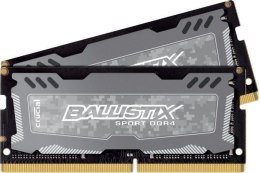 CRUCIAL Pamięć DDR4 SODIMM Crucial Ballistix Sport LT 16GB (2x8GB) 2666MHz CL16 1,2V