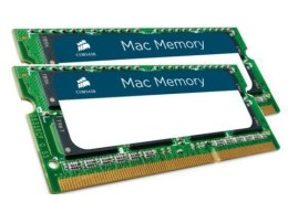 Corsair Pamięć SODIMM DDR3 Corsair Mac Memory 8GB (2x4GB) 1333MHz CL9 1,5V