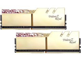 G.Skill Pamięć DDR4 G.Skill Trident Z Royal Gold RGB 16GB (2x8GB) 3200MHz CL16 1,35V XMP 2.0 Podświetlenie LED