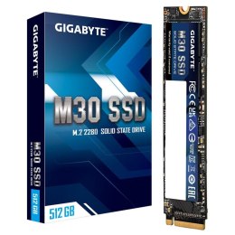 GIGABYTE Dysk SSD Gigabyte M30 SSD 512GB M.2 2280 PCIe 3.0 x4 (3500/2600 MB/s) 3D TLC