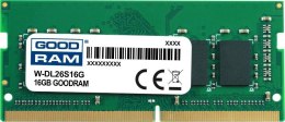 Goodram Pamięć SODIMM DDR4 GOODRAM 16GB 2666MHz ded. do DELL (W-DL26S16G)
