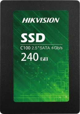 HIKVISION Dysk SSD HIKVISION C100 240GB SATA3 2,5" (550/450 MB/s) 3D TLC BULK