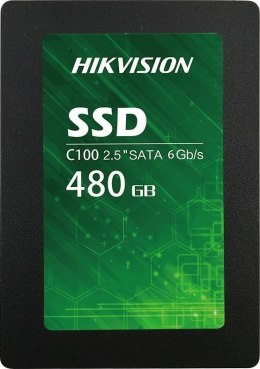 HIKVISION Dysk SSD HIKVISION C100 480GB SATA3 2,5" (550/470 MB/s) 3D TLC