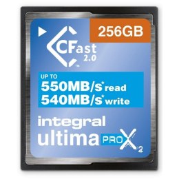 INTEGRAL Karta pamięci CFast 2.0 INTEGRAL UltimaPro X2 550/540MB 256GB