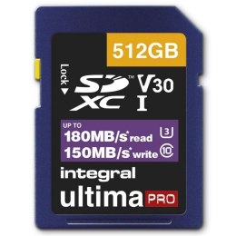INTEGRAL Karta pamięci INTEGRAL Professional High Speed SDXC V30 UHS-I U3 512GB