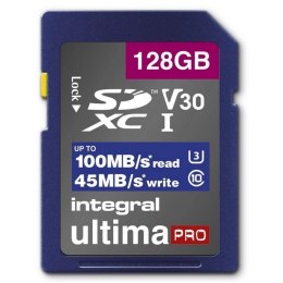 INTEGRAL Karta pamięci SDXC INTEGRAL High Speed V30 UHS-I U3 128GB