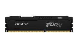 Kingston Pamięć DDR3 Kingston Fury Beast 4GB (1x4GB) 1600MHz CL10 1,5V czarna
