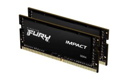 Kingston Pamięć SODIMM DDR4 Kingston Fury Impact 16GB (2x8GB) 2666MHz CL15 1,2V