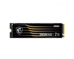 MSI Dysk SSD MSI SPATIUM M480 2TB PCIe 4.0 NVMe M.2 2280 (7000/6800 MB/s) 3D NAND