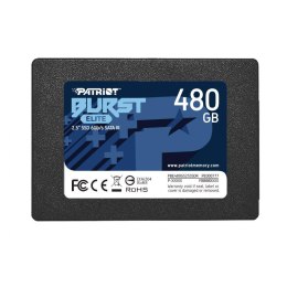 Patriot Memory Dysk SSD Patriot Burst Elite 480GB SATA3 2,5" (450/320 MB/s) 7mm