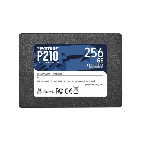 Patriot Memory Dysk SSD Patriot P210 256GB 2.5" SATA3 (500/400 MB/s) 7mm