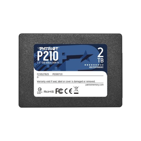Patriot Memory Dysk SSD Patriot P210 2TB 2.5" SATA3 (520/430 MB/s) 7mm