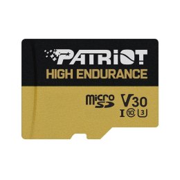 Patriot Memory Karta pamięci Patriot EP Series High Endurance MicroSDXC 128GB Class V30 + Adapter