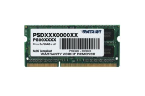 Patriot Memory Pamięć SODIMM DDR3 Patriot Signature Line 8GB (1x8GB) 1600MHz CL11 1,35V