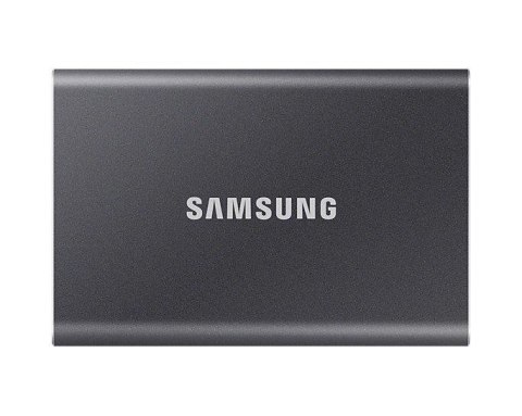 Samsung Dysk SSD zewnętrzny USB Samsung SSD T7 1TB Portable (1050/1000 MB/s) USB 3.1 Grey