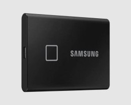 Samsung Dysk SSD zewnętrzny USB Samsung SSD T7 2TB Portable Touch (1050/1000 MB/s) USB 3.1 Black