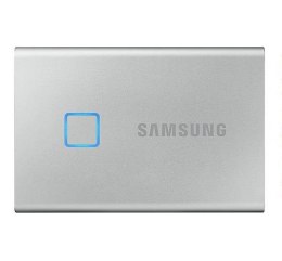 Samsung Dysk SSD zewnętrzny USB Samsung SSD T7 2TB Portable Touch (1050/1000 MB/s) USB 3.1 Silver
