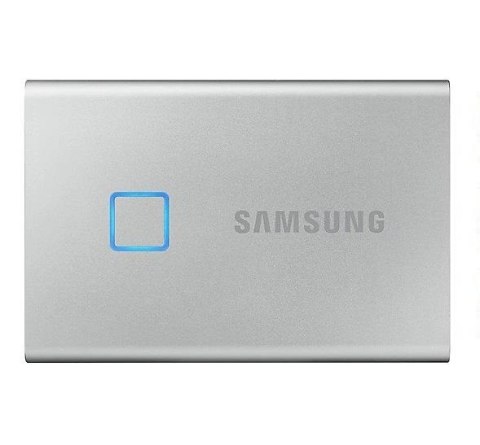 Samsung Dysk SSD zewnętrzny USB Samsung SSD T7 500GB Portable Touch (1050/1000 MB/s) USB 3.1 Silver