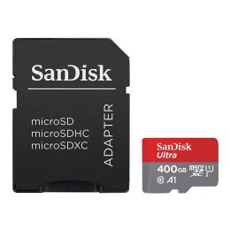 SanDisk Karta pamięci MicroSDHC SanDisk ULTRA ANDROID 400GB 120MB/s UHS-I Class 10 + adapter