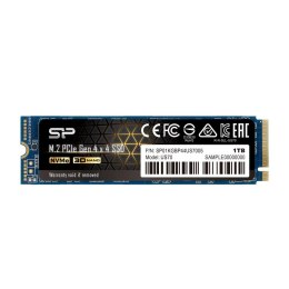 SILICON POWER Dysk SSD Silicon Power US70 1TB M.2 PCIe Gen4x4 NVMe (5000/4400 MB/s) 2280
