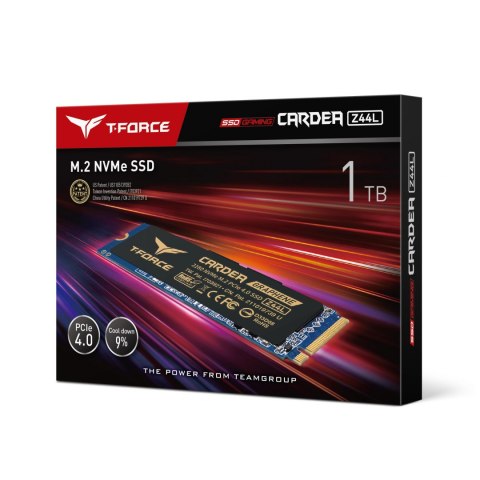 Team Group Dysk SSD Team Group T-FORCE Cardea Z44L 1TB M.2 PCIe NVMe Gen4 x4 (3500/3000)