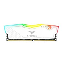 Team Group Pamięć DDR4 Team Group T-FORCE Delta RGB 16GB (2x8GB) 3200MHz CL16 1,35V White